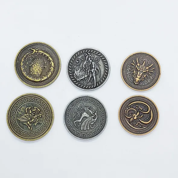 Set de Pièces Métal - Dragon Forgé