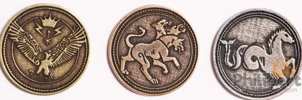 Set de Pièces Métal - Mythologie Grecque