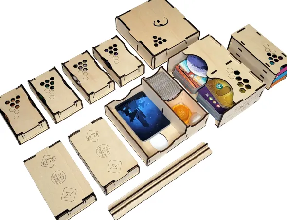 SETI - Insert en bois