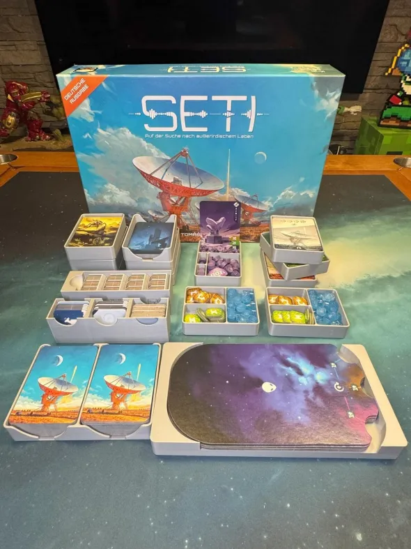 SETI - Insert imprimé en 3D (gris)