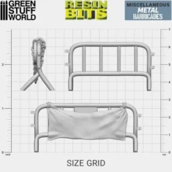 Set Imprimé en 3D - Barrière de Police