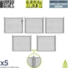 Set Imprimé en 3D - Grille Simple Torsion 50mm