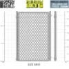 Set Imprimé en 3D - Grille Simple Torsion 70mm