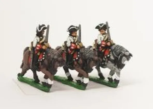 Seven Years War French in Canada: Heavy Cavalry variants