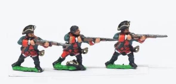 Seven Years War Russian: Musketeers, Firing