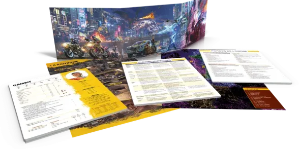 Shadowrun : Anarchy 2.0 - Ecran de MJ