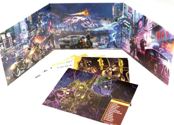 Shadowrun : Anarchy 2.0 - Ecran de MJ