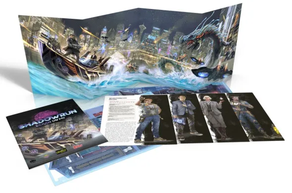 Shadowrun 6 - Ecran du Meneur de jeu + Livret + Fiches prétirées