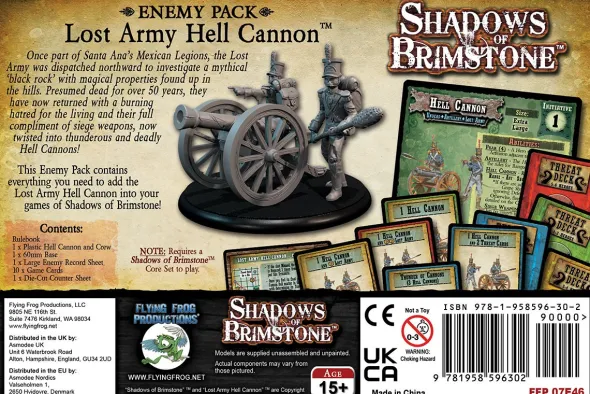 Shadows of Brimstone - Lost Army Hell Cannon