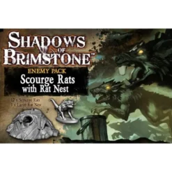 Shadows of Brimstone - Scourge Rats - Rats Nest Enemy Set