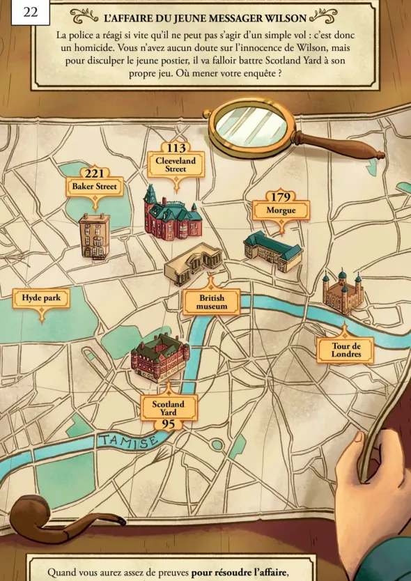Sherlock Holmes et Mme Hudson Détectives