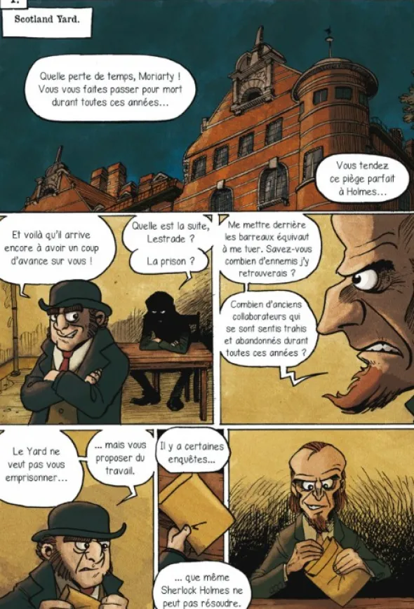 Sherlock Holmes et Moriarty associés - La BD dont vous êtes le Héros (Livre 3)