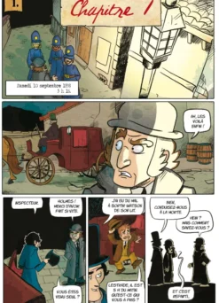 Sherlock Holmes - La BD dont vous êtes le Héros : L'Ombre de Jack l'Eventreur (Livre 5)