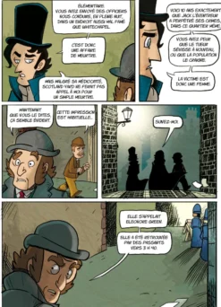 Sherlock Holmes - La BD dont vous êtes le Héros : L'Ombre de Jack l'Eventreur (Livre 5)