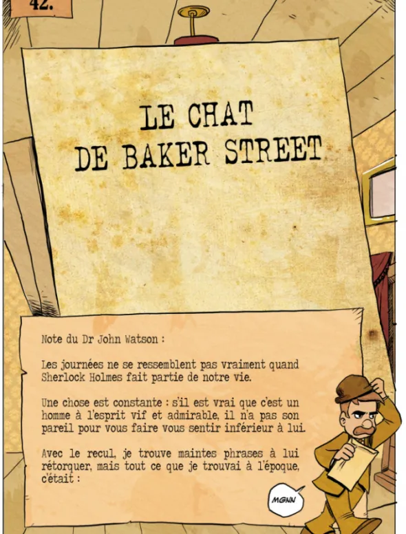 Sherlock Holmes - La BD dont vous êtes le héros : Quatre Enquêtes (Livre 2)