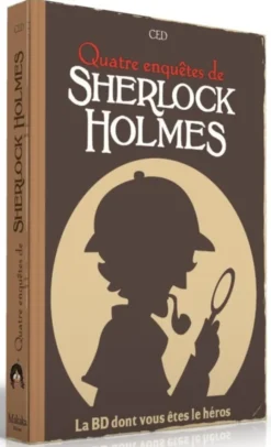 Sherlock Holmes - La BD dont vous êtes le héros : Quatre Enquêtes (Livre 2)