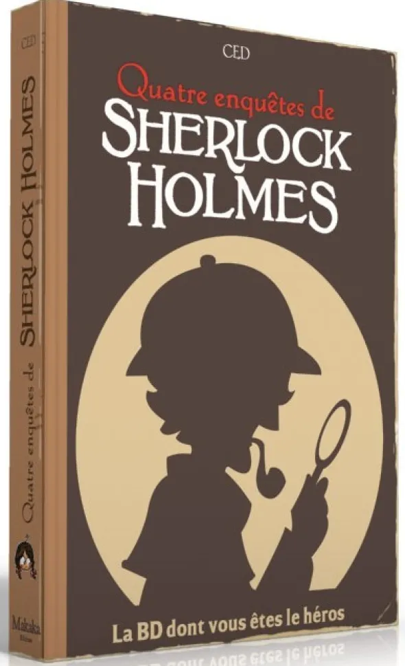 Sherlock Holmes - La BD dont vous êtes le héros : Quatre Enquêtes (Livre 2)