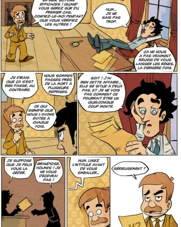 Sherlock Holmes - La BD dont vous êtes le héros : Quatre Enquêtes (Livre 2)