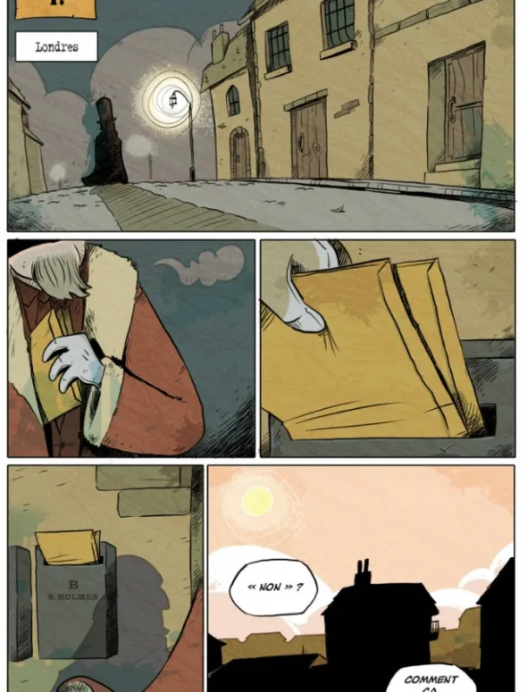 Sherlock Holmes - La BD dont vous êtes le héros : Quatre Enquêtes (Livre 2)
