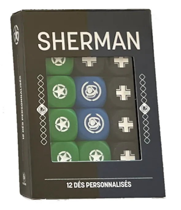Sherman Solitaire - Set de dés