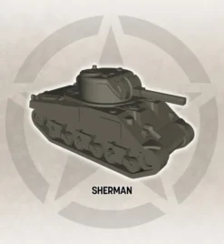 Sherman Solitaire - Set de figurines