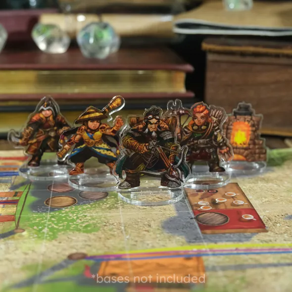 Skinny Minis - Dwarves Combat