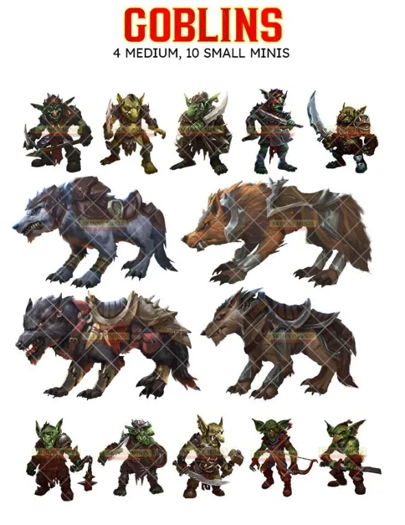 Skinny Minis - Goblins