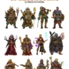 Skinny Minis - Human Spellcasters