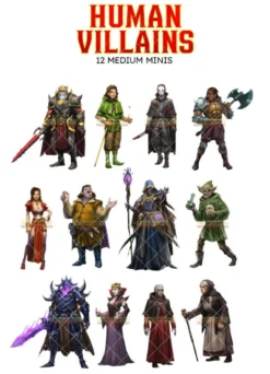 Skinny Minis - Human Villains