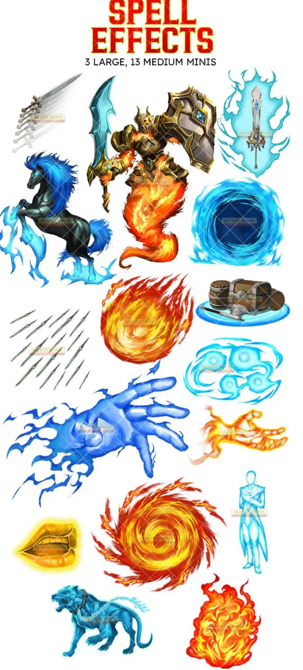 Skinny Minis - Spell Effects 1