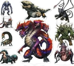 Skinny Minis - Wild Monsters 1