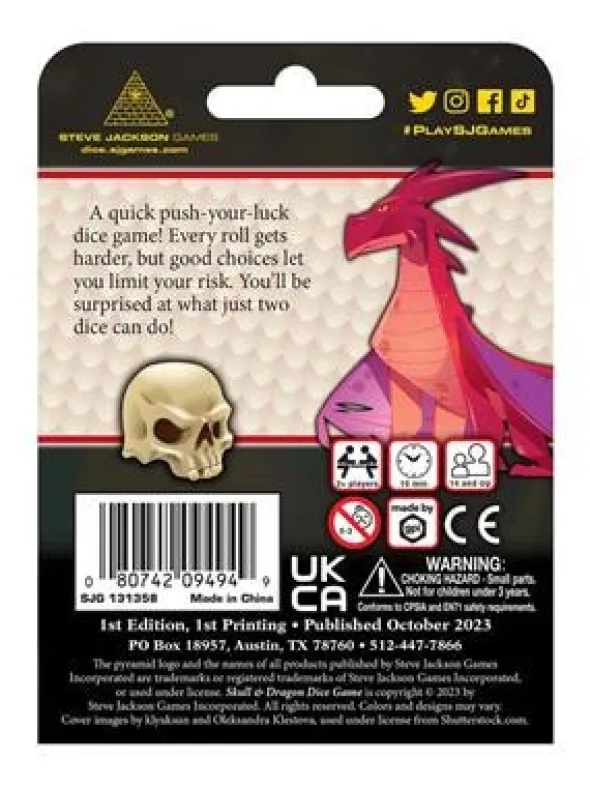 Skull & Dragon Dice Game