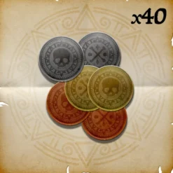 Skull Tales: Full Sail! - Metal coins (40)