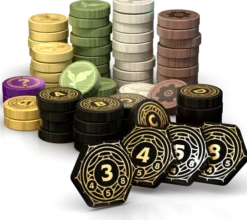 Skyrise - Pack de pions en bois