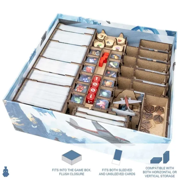 Sleeping Gods - Distant Skies - Boîte de Rangement Dicetroyers Compatible