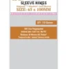 Sleeve Kings - Magnum 7 Wonders Card - 65x100mm - 110p
