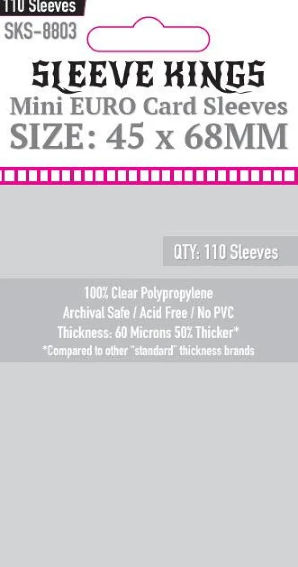 Sleeve Kings - Mini Euro Card - 45x68mm - 110p