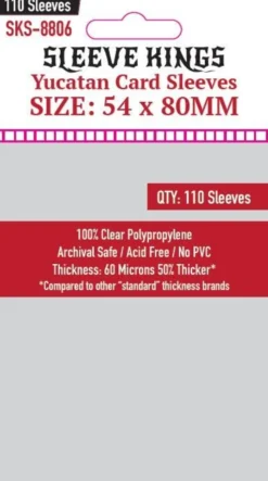 Sleeve Kings - Yucatan - 54x80mm - 110p