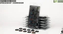 Spaceship Corridor Bases, Round 25mm (x10)