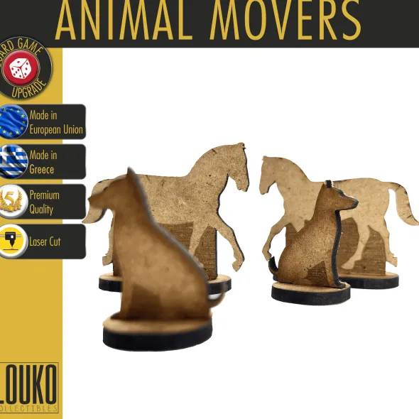 Standees Animaux pour JDR - Chevaux