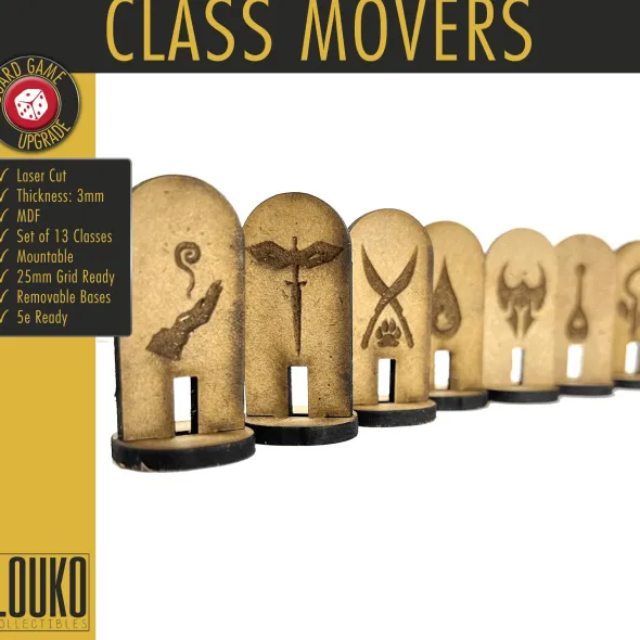 Standees de classes pour JDR