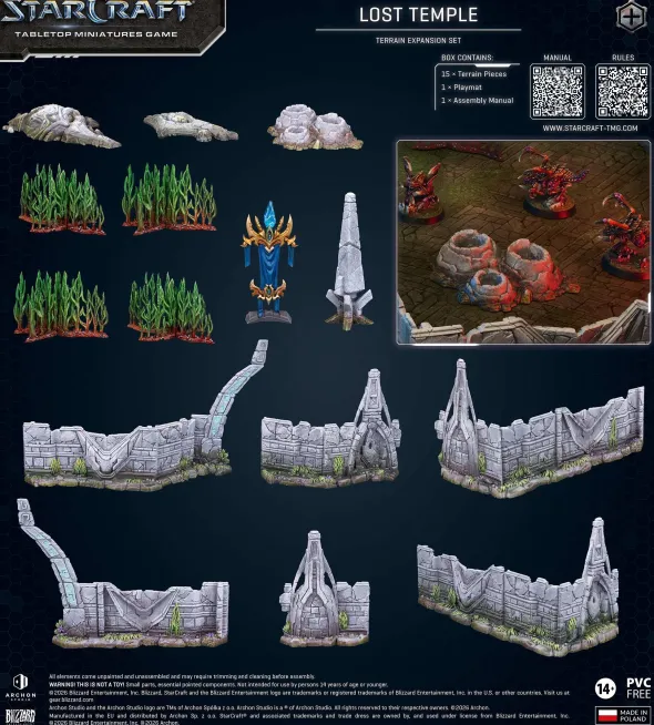 Starcraft - Lost Temple - Terrain Expansion Set