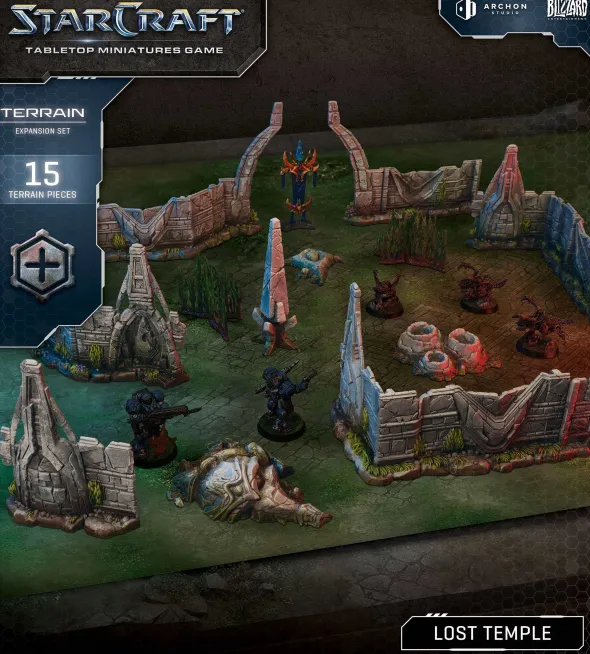 Starcraft - Lost Temple - Terrain Expansion Set