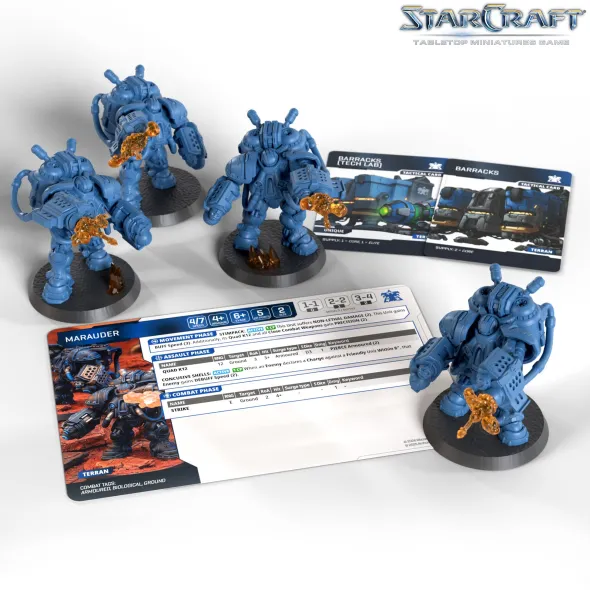 Starcraft - Terran - Marauder Expansion Set