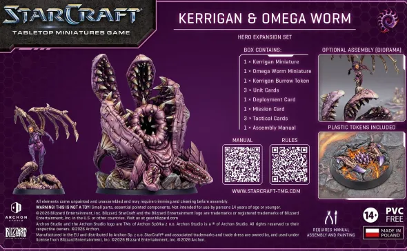 Starcraft - Zerg - Kerrigan (Primal Kerrigan) Hero Expansion Set