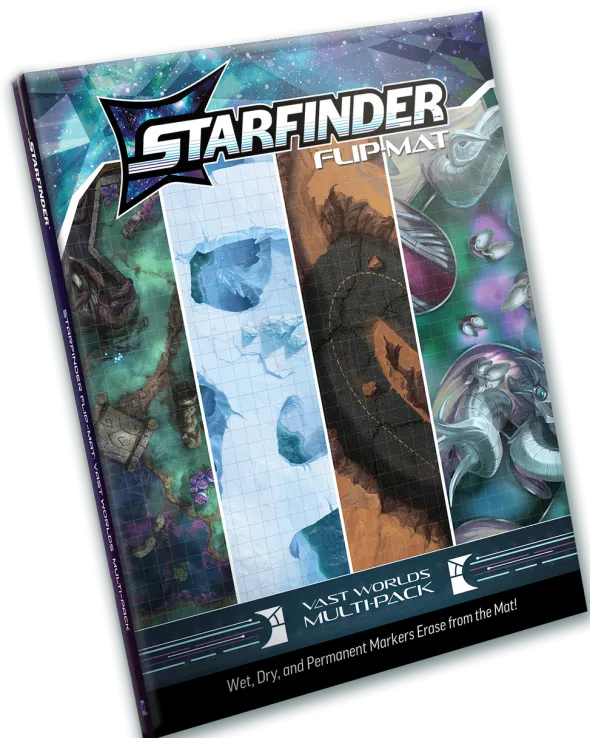 Starfinder Flip-Mat: Vast Worlds Multi-Pack
