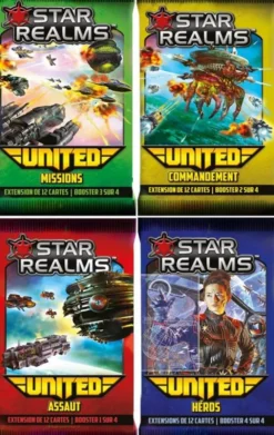 Star Realms - United : Lot de 4 Packs