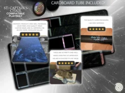 Star Trek: Captain's Chair - Bundle de Playmats
