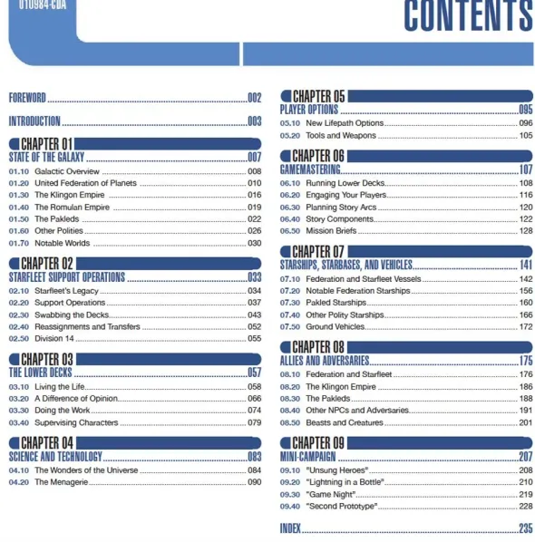 Star Trek RPG - Lower Decks Campaign Guide