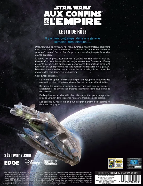 Star Wars : Aux Confins de l'Empire - Au Coeur de l'Inconnu
